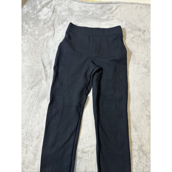 SPANX SuperSmooth 20254R PerfectFit Ponte Slim Straight Pant Black, Size S - Picture 5 of 12